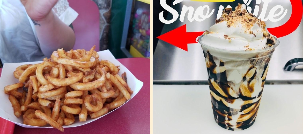 Sno-White Drive In Menu